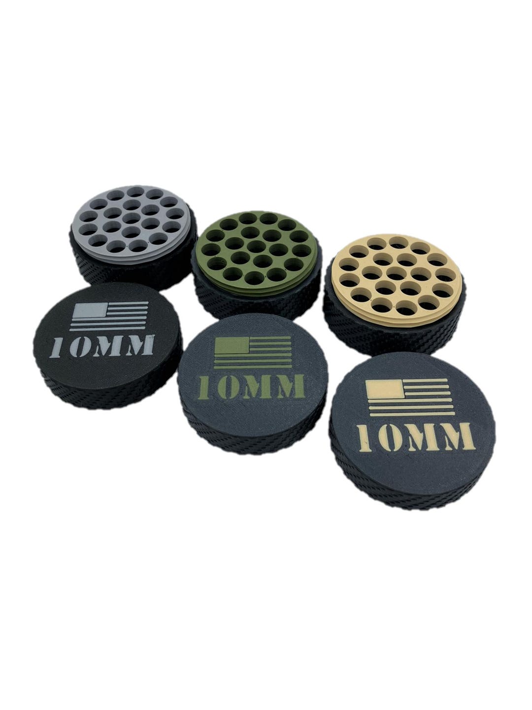 Pocket Ammo Puck Container - 10mm - 20 Rounds: - Etsy