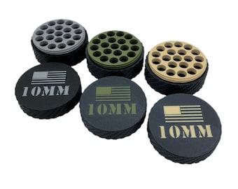 Pocket Ammo Puck Container - 10mm - 20 Rounds: