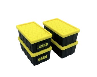 Ammo Storage Tote – Durable, Lightweight, and Stackable