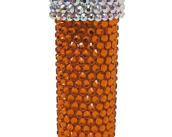 Bedazzled Pill Bottle! || Any color|| Unopened