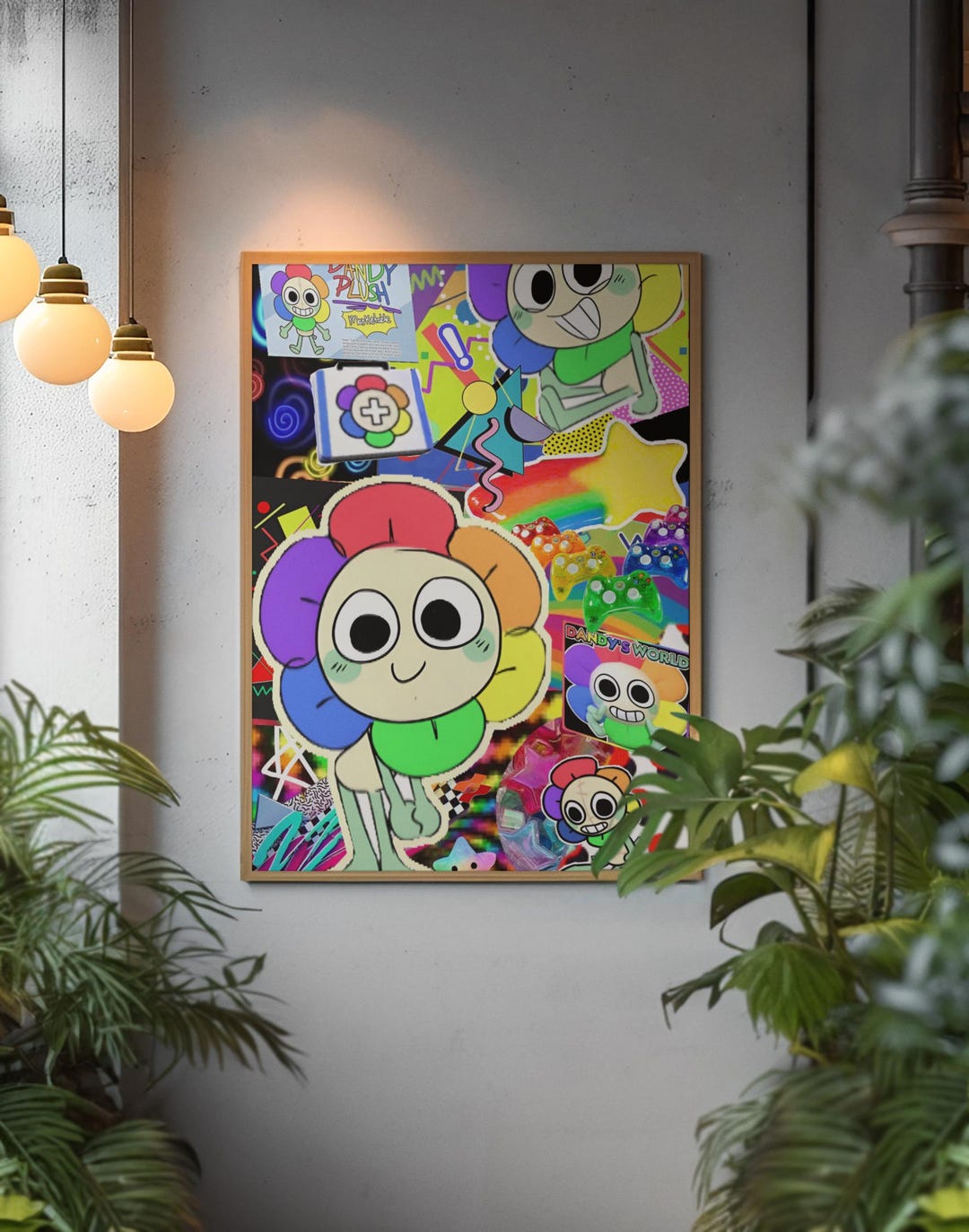 Dandys World Poster Roblox Ästhetik, bunte Gamer Wandkunst, Dandy World ...