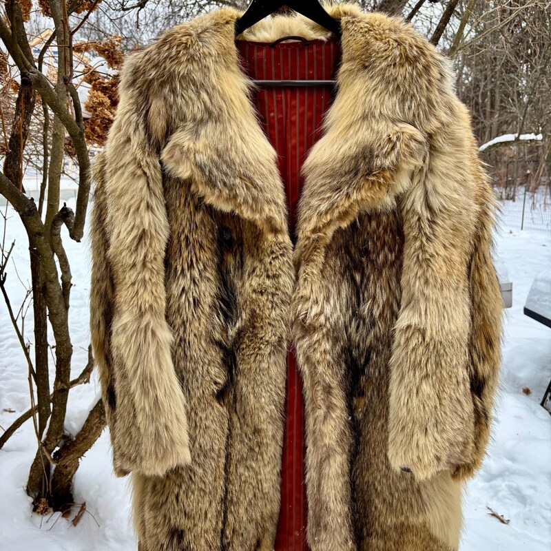 Coyote Fur Coat - Etsy