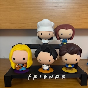 Friends McDonald's figures display stand. Stand only