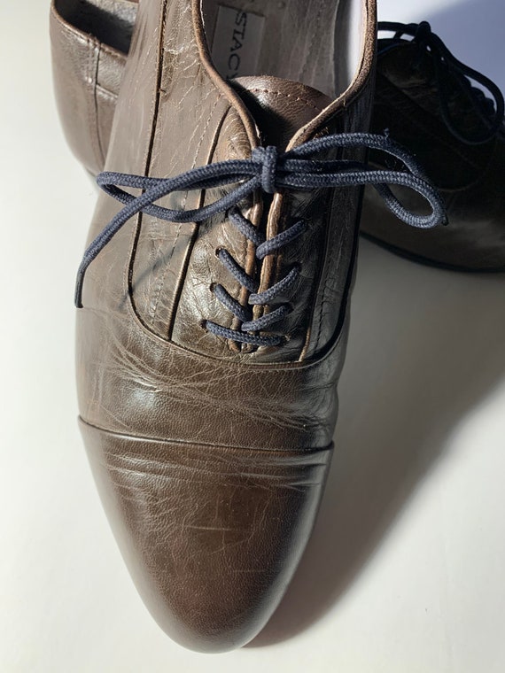 80s stacy adams shoes 白タグ レースアップブーツ 80s stacy adams