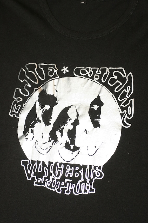 Vintage 80s BLUE CHEER Vincebus Erupt um Muscle T… - image 1