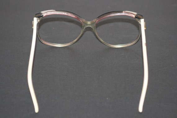 1980s Vintage FABERGE Eyeglass Frames Black and W… - image 7