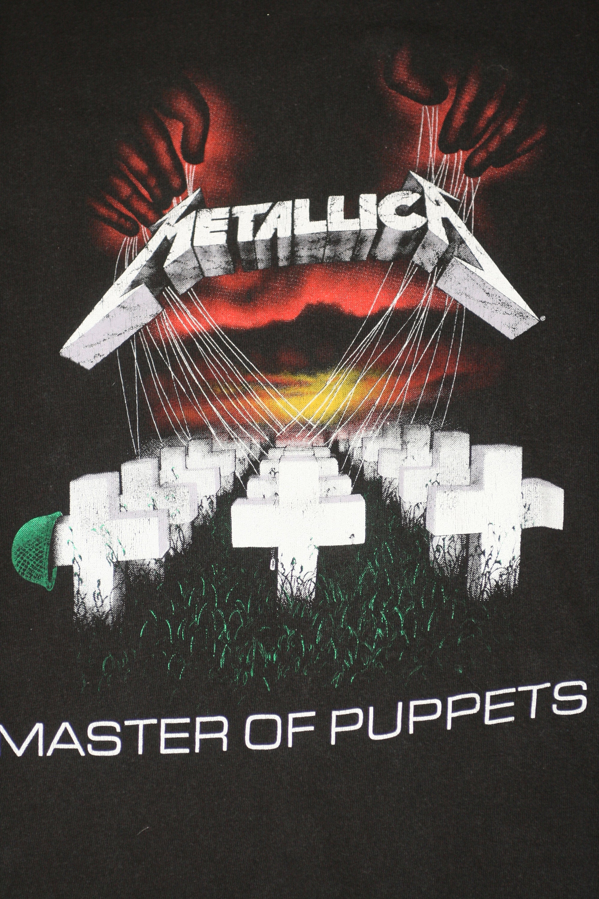 Vintage 1990s METALLICA Master of Puppets T-shirt - Heavy Metal 