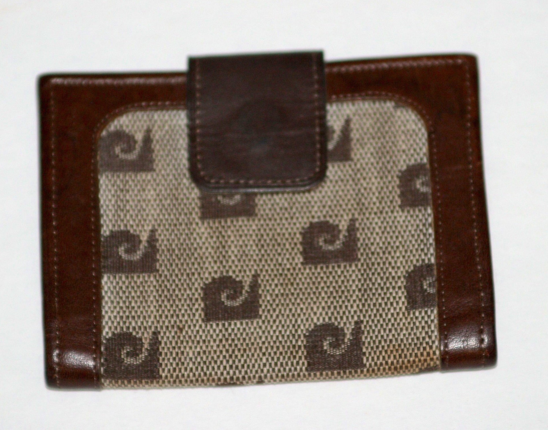 Pierre Cardin vintage ロゴ柄 ポーチ Vintage Pierre Cardin Tan Monogram Bag – Logo Zip Shoulder
