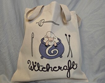 Witchcraft Recycled Canvas Tote Bag