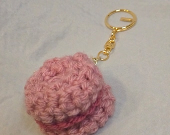 3D Plush Macaron Keychain