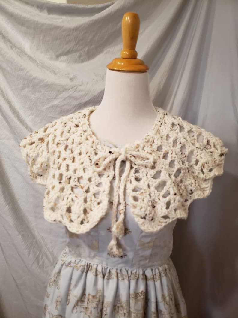 Sowerby Crochet Lace Collar image 1