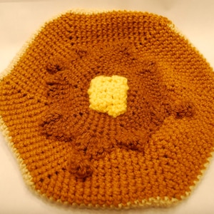 MADE TO ORDER Crochet Pancake Beret image 4