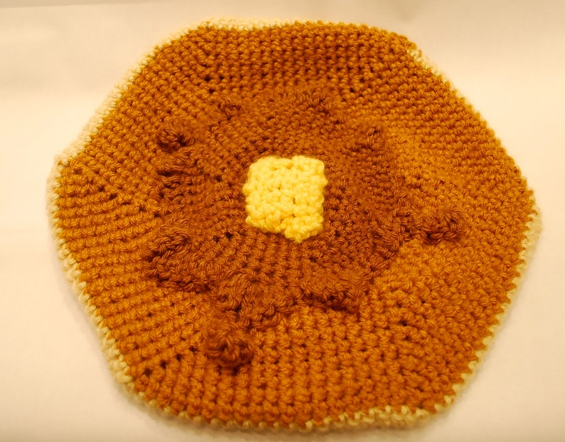MADE TO ORDER Crochet Pancake Beret image 4