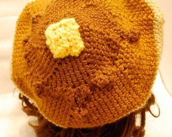 MADE TO ORDER Crochet Pancake Beret