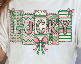 Szczęśliwa Koniczynka Png, Błogosławione Wibracje Png, Nie Szczęściarz Po Prostu Błogosławiony, Retro Patrick png, Retro Kokietka Dzień Świętego Patryka Png, Modny Irlandzki Png