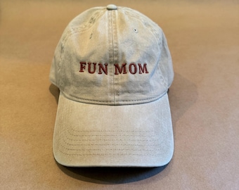 Gorra de béisbol divertida para mamá para mujer