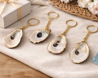 Cape Cod Shell Keychain