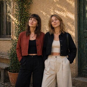Bomber & blazer – cotton/viscose