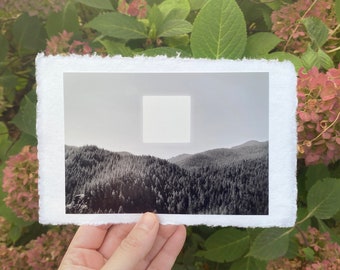 Deckled Edge Art Prints — Cube I
