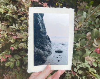 Deckled Edge Art Prints — Rocky Shores