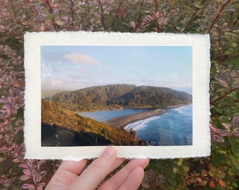 Deckled Edge Art Prints — Where the Sun Meets the Sea
