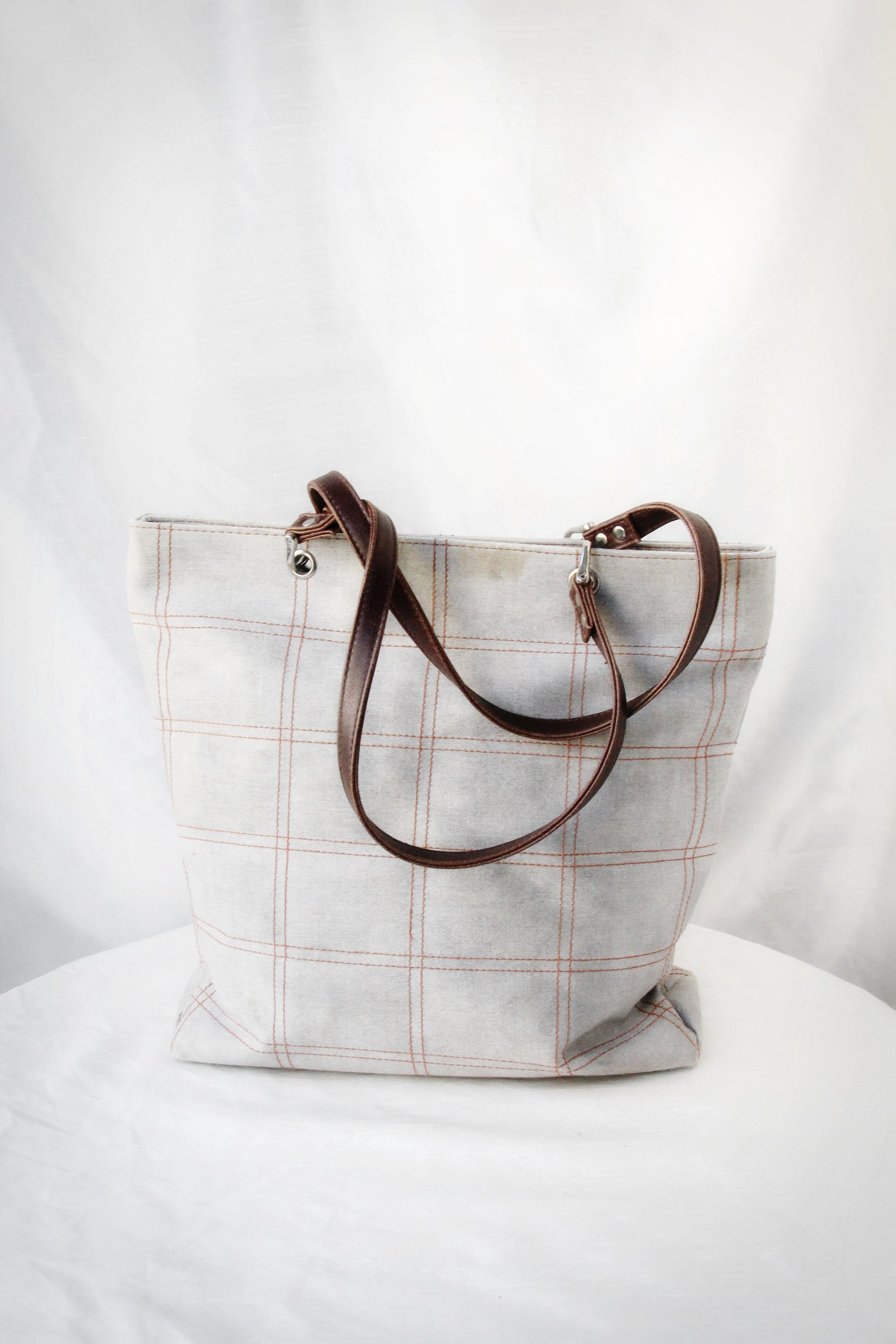 fall plaid purse