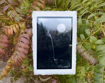 Deckled Edge Art Prints — Waterfall I