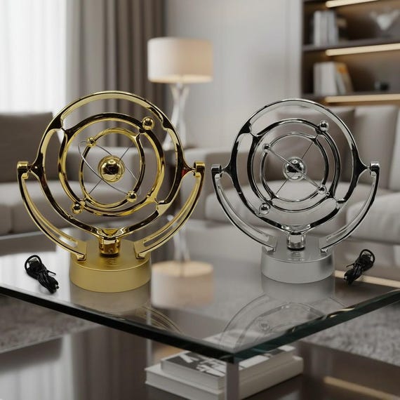 The top-favorited premium orbital sculpture in this cluster (49 ❤) — if one celestial kinetic piece has earned its place, the demand signal says it's this one.