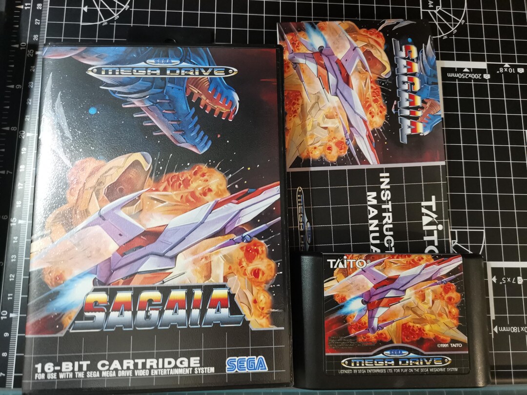 Jeu Sagaia Sur Sega Megadrive / Genesis - Complet (boîtier, Notice) - Bon état