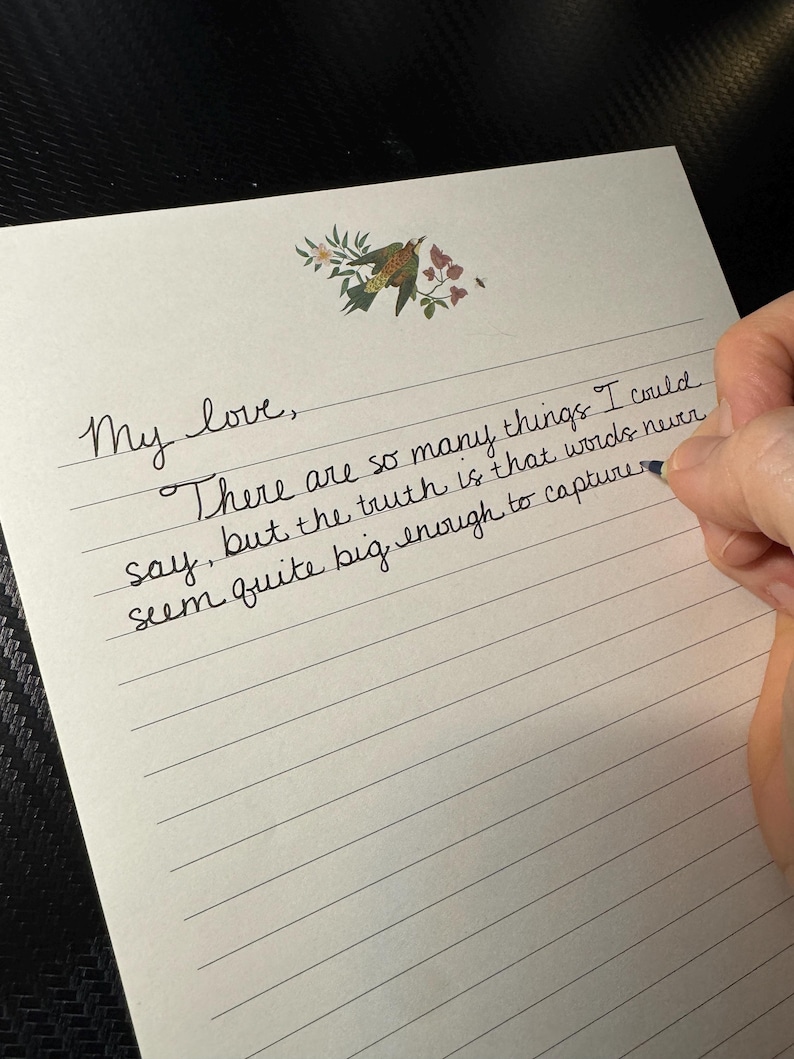Note Letter Custom Handwritten Letter • Personalized Letter • Encouragement Note ...