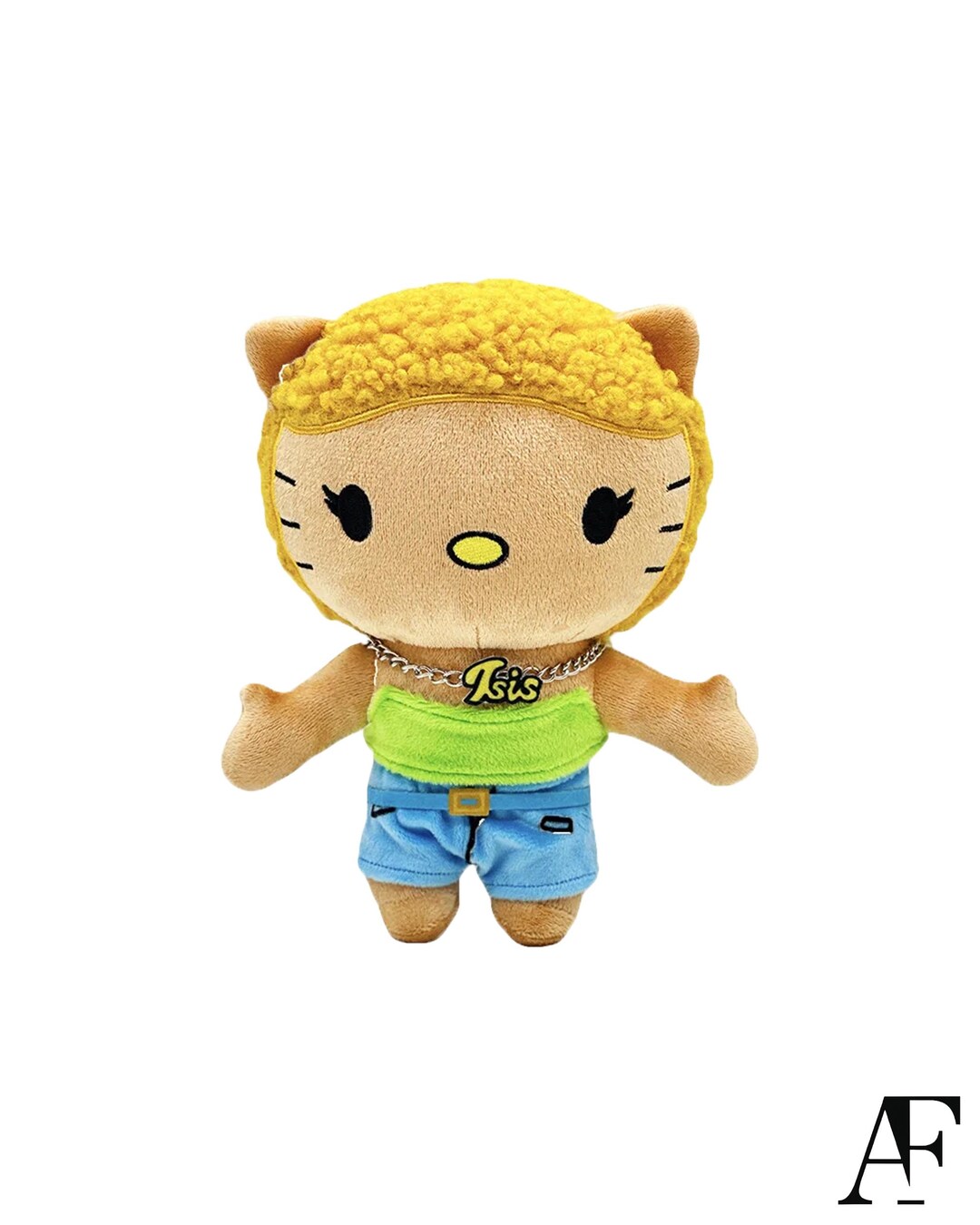 Hello Kitty Ice Spice Rapper Plush | Artist Plushie Toy, Rapper Poster ...