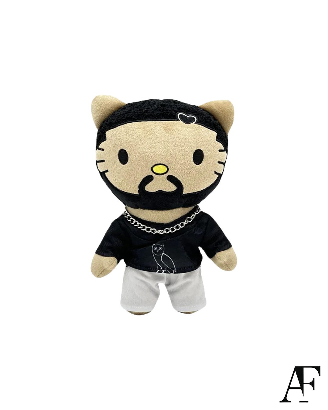 Hello Kitty Drake Rapper Plush | Artist Plushie Toy, Rapper Poster ...
