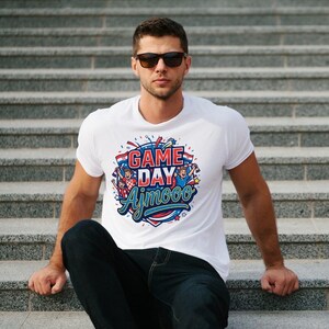 Croatia Game Day Ajmooo Shirt, Croatian Soccer Fan T-Shirt, World Cup Croatia Tee, Hrvatska Football Fan Gift image 3