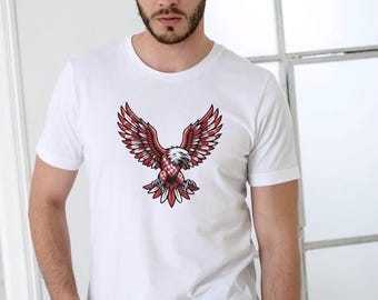 Croatia Eagle Wings T-Shirt, Hrvatska Pride Shirt, Croatian Flag Graphic Tee, Croatia Soccer Fan Shirt