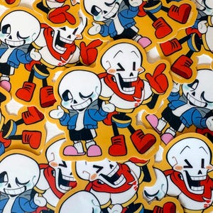 Sans & Papyrus-klistermärke || Undertale
