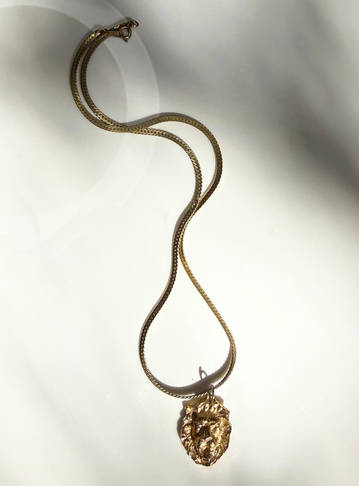 Versace Lion Pendant - Etsy
