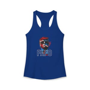 Camiseta sin mangas estilo racerback de Trump, camiseta sin mangas Trump 2026, camiseta sin mangas del 4 de julio imagen 6
