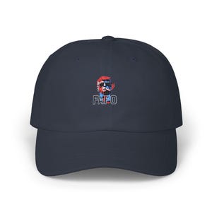 American Flag Skull, Dad Cap | Patriotic Skull Embroidered Cap, FAFO Trump hat image 1