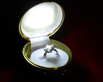 novelty white christmas ball ornament hanging unique led lighted engagement ring gift box earrings pendant wedding band holiday proposal - Christmas Ornament Ring Box novelty white christmas ball ornament hanging unique led lighted engagement ring gift box earrings pendant wedding band holiday proposal - Christmas Ornament Ring Box