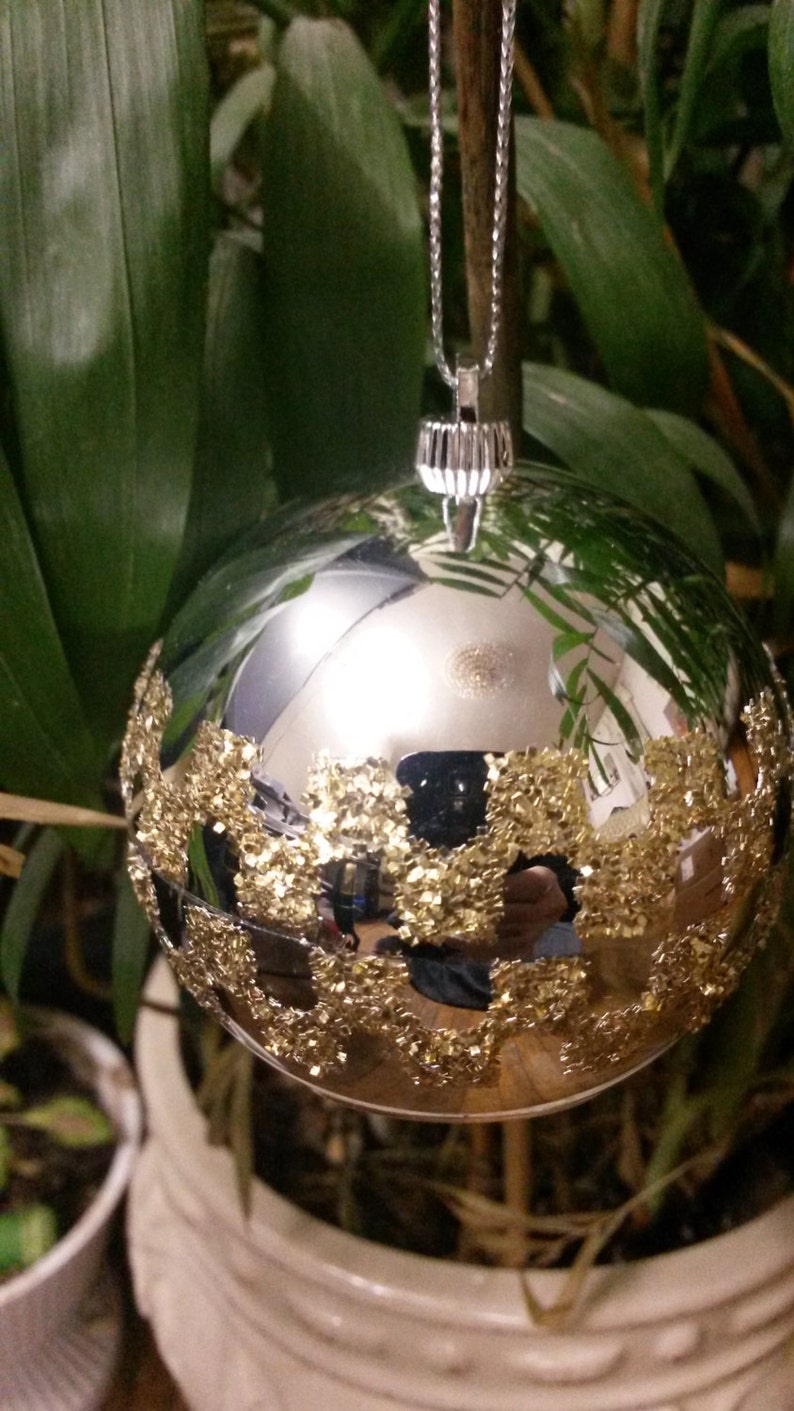 New Novelty Christmas Ball Ornament Hanging Unique Fancy Etsy