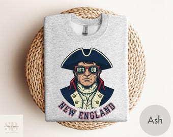 New England Football Sweatshirt, Vintage Football Sweatshirt, Football Merch Fan Gift