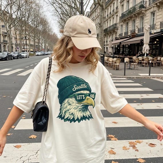 Comfort Colors Vintage Seattle Shirt, Mascot TShirt, Sunday Football Merch, LX Fan Gift, Unisex