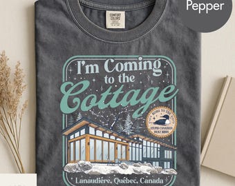 Comfort Colors I'm Coming to the Cottage Shirt, Heated Rivalry Inspired Connor Ilya Sweatshirt, Hollander Rozanov Merch, Canadian Wolfbird