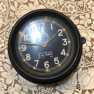 Us Navy Chelsea Clock - Etsy