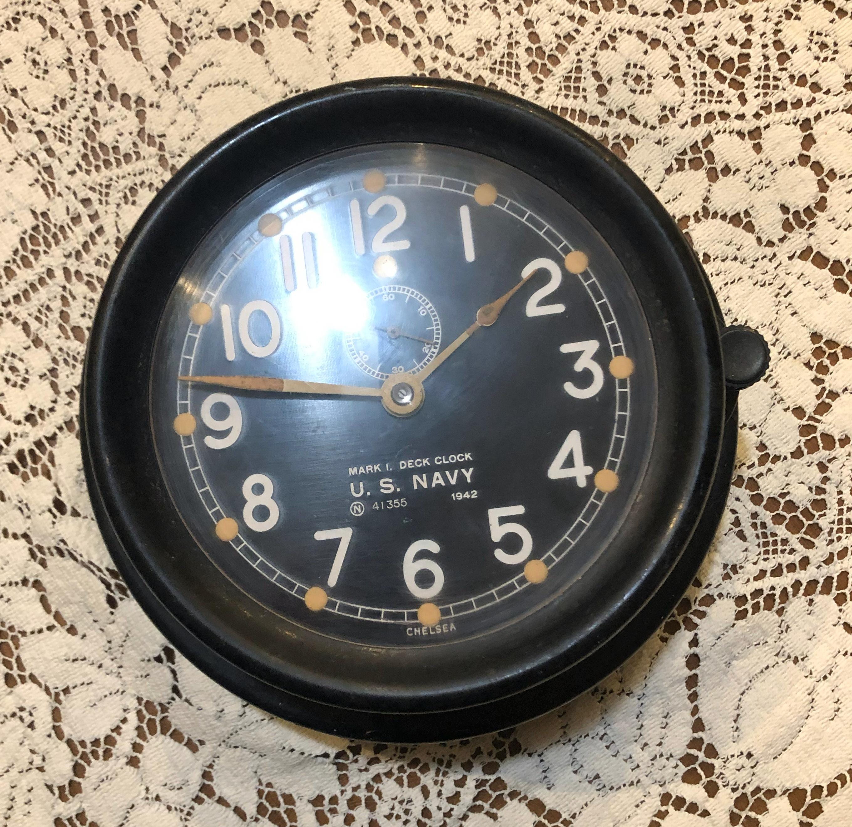 1940's Chelsea Clock US.Navy 掛け時計アンティーク | APPS