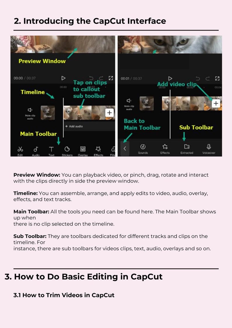 Capcut Tutorial Capcut Editing Master Guide | Step-by-step Video Editing for Beginners ...