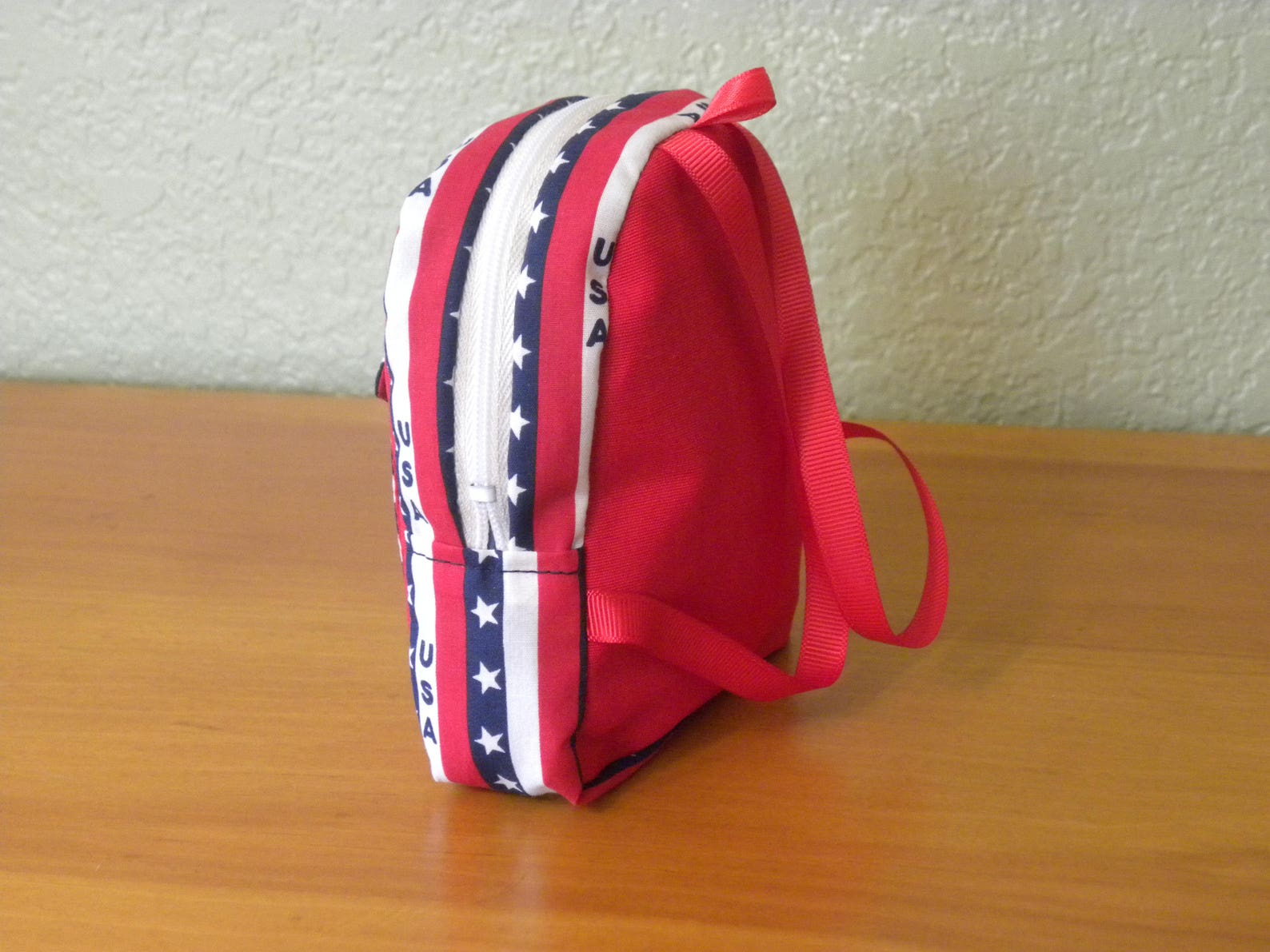 USA Red Backpack Designed for 18 Dolls Such as American Etsy