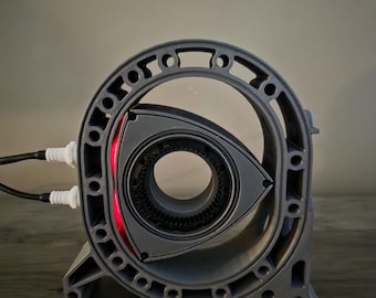 3d printed rotary night light/ lamp