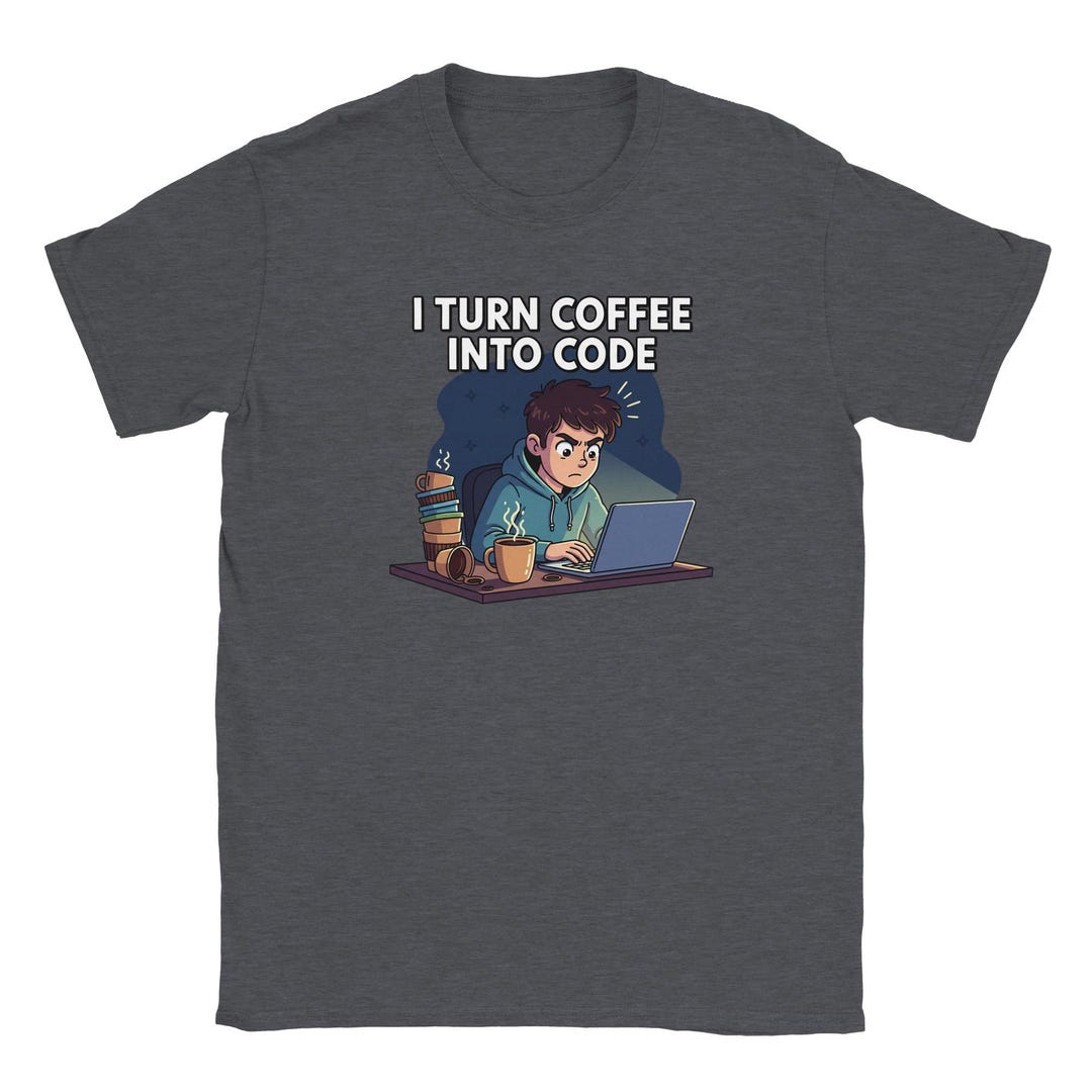 I Turn Coffee Into Code Shirt | Programmer Gift | Coder Gift - Etsy