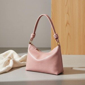 Sac à Main MIWINI Géométrique - Bandoulière Amovible, Design Hexagonal Rose Et Vert, élégant Et Pratique